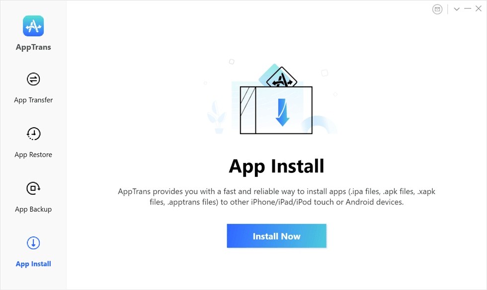 Appuyez sur Installer l'application et Installer maintenant