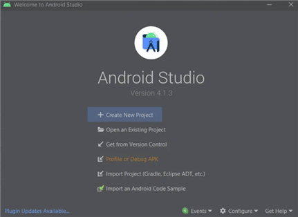 Ouvrir des fichiers APK sur Windows 10 via Android Studio 